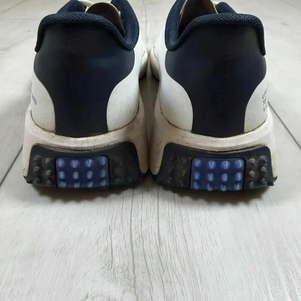G/FORE G.112 Spikeless Golf Shoes Navy White Men's 10 Sneakers Preppy